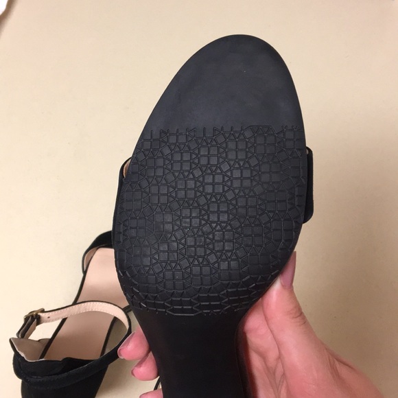 Nordstrom BP black suede heels - Picture 4 of 5